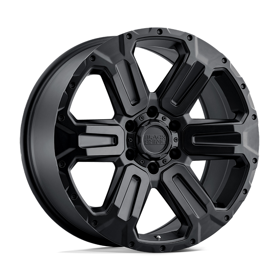 Black Rhino Hard Alloys WANAKA Matte Black Wheel