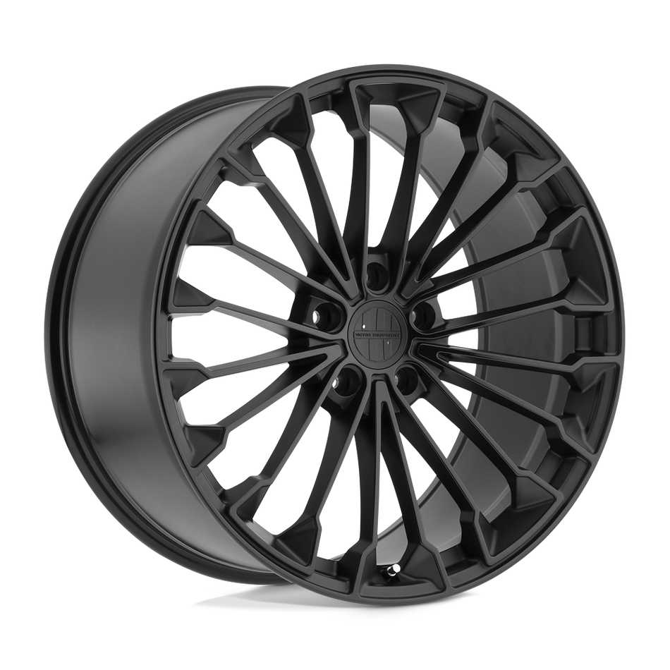 Victor Equipment WURTTEMBURG Matte Black W/ Gloss Black Face Wheel