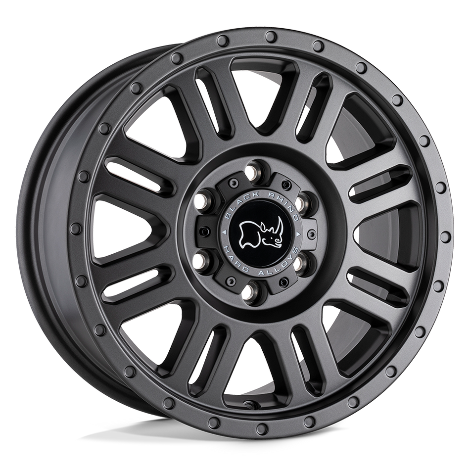 Black Rhino Hard Alloys YELLOWSTONE Matte Gunmetal Wheel